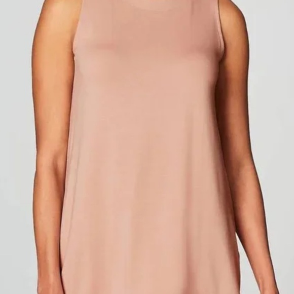 J. JILL Open Trench Duster Jacket Chablis Blush Pink RollTab Sleeve Size 3X EUC - Picture 8 of 8